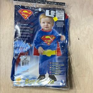 Superman Newborn Costume - Blue and Red
